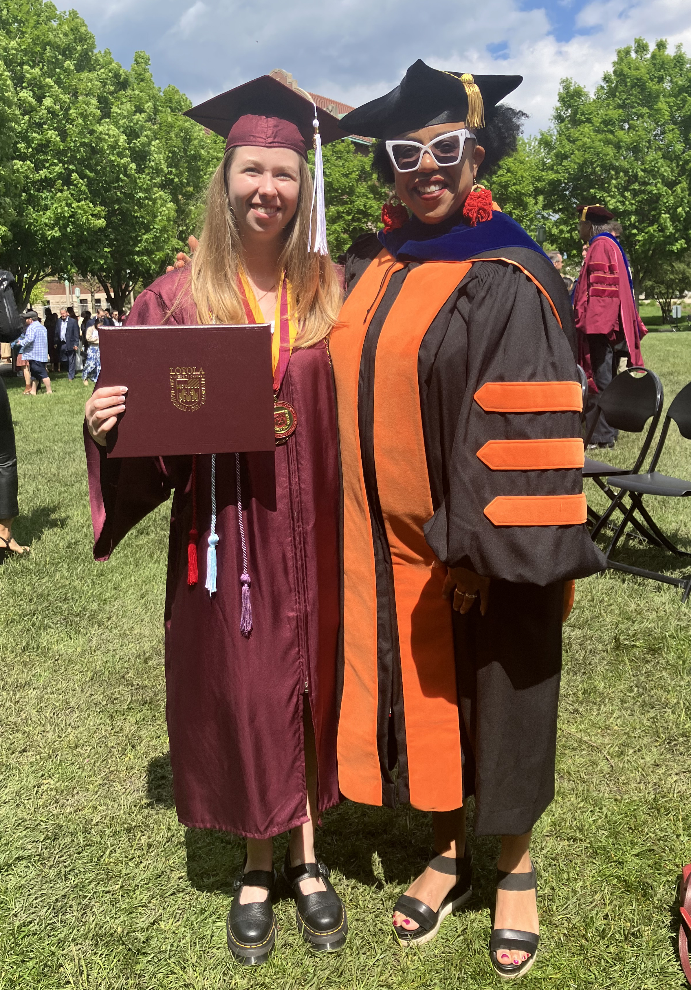 Kali Saffert and Tikia Hamilton, May 10 2024, Graduation